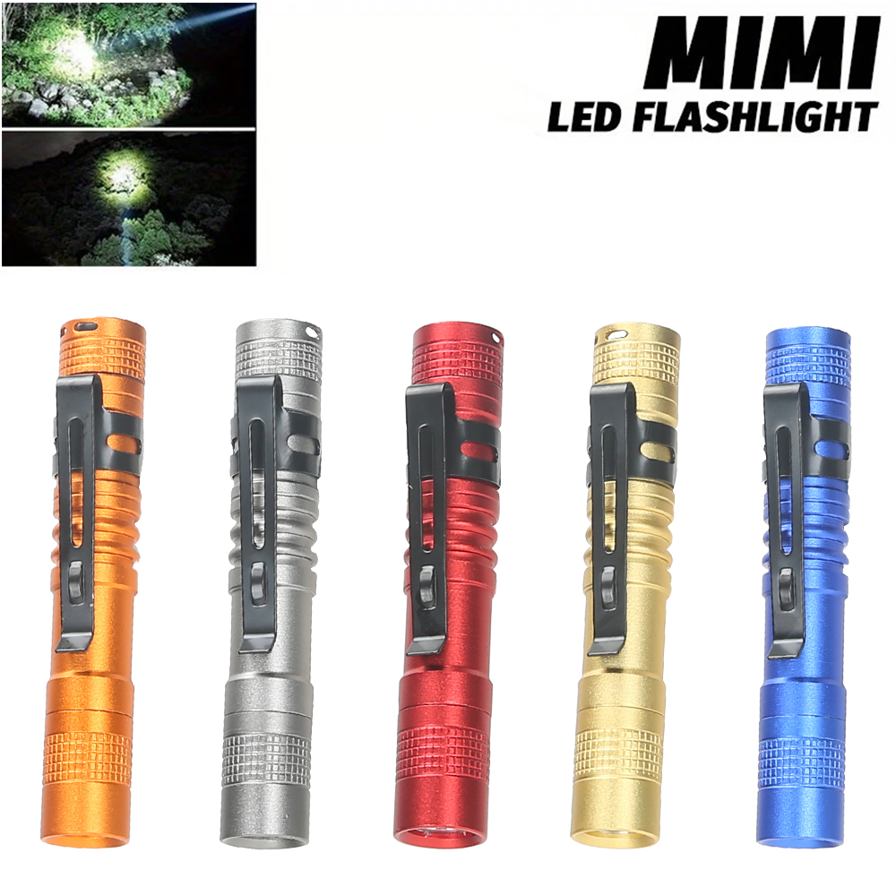 Stationery Supply - Mini Taşınabilir LED Kalem Işık Klipsli