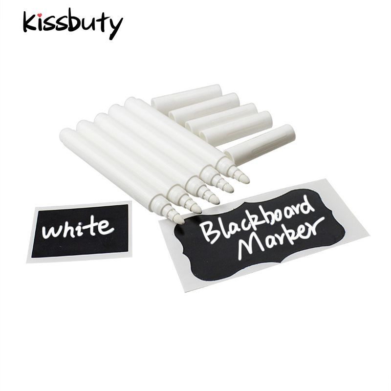 Whiteboard Marker Set - 3/5/10/12 adet/takım Beyaz Sıvı Tebeşir Silinebilir