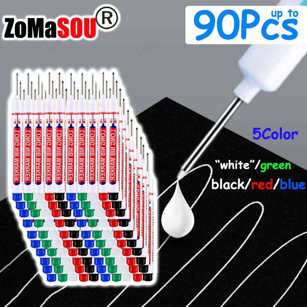 Highlighter Set Pastel - 1-90 adet su geçirmez beyaz uzun