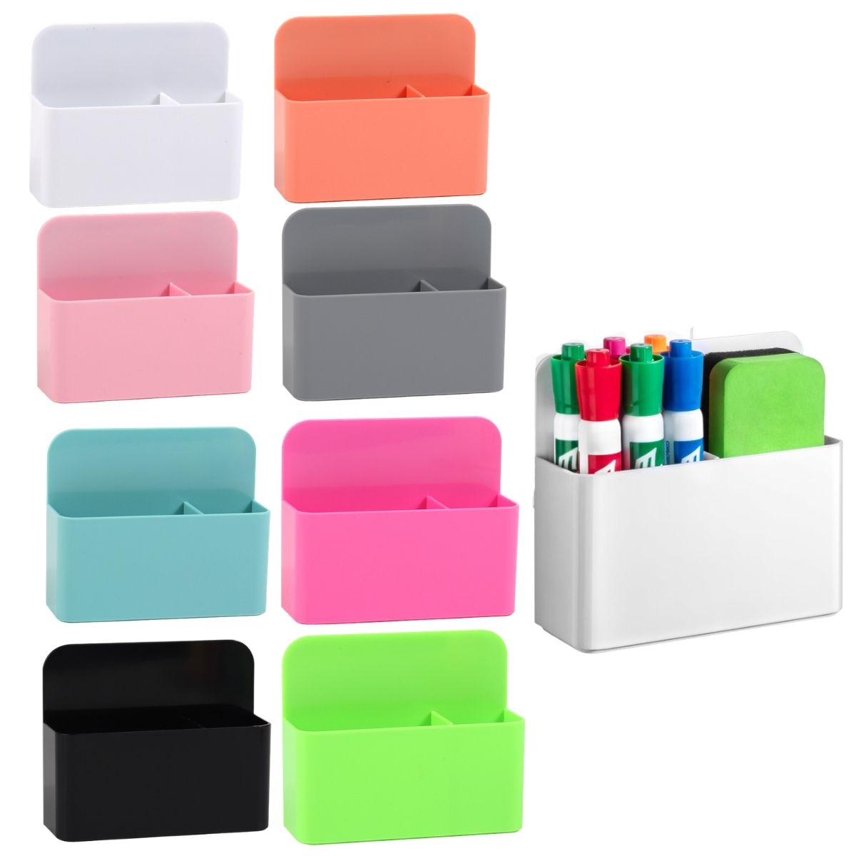 Whiteboard Marker Set - 2 adet manyetik kuru silme işaretleyici