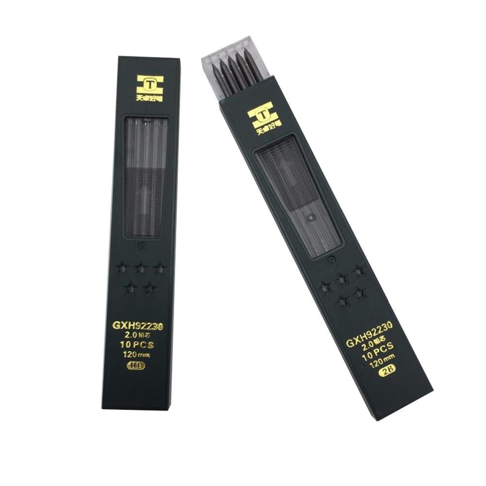 Sıcak 10 adet/kutu 2mm 2B HB s - Mechanical Pencil Lead incelemesi ve fiyatı