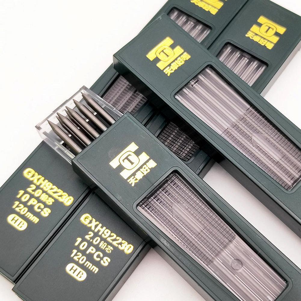 Sıcak 10 adet/kutu 2mm 2B HB s - Mechanical Pencil Lead incelemesi ve fiyatı