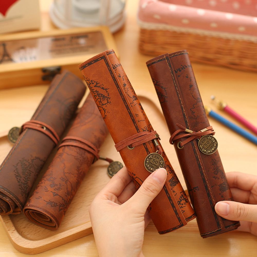 Moda Rulo Vintage Retro Kalem  - Pen Pouch Roll incelemesi ve fiyatı