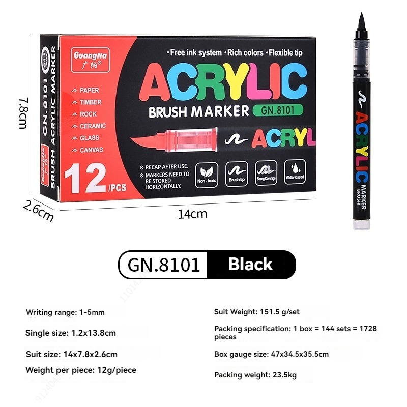 12 Adet Siyah/Beyaz Premium Yu - Whiteboard Marker Set incelemesi ve fiyatı