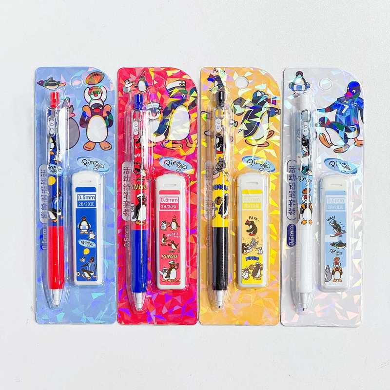4/24 adet Kawaii Pingu Mekanik - Mechanical Pencil Lead incelemesi ve fiyatı