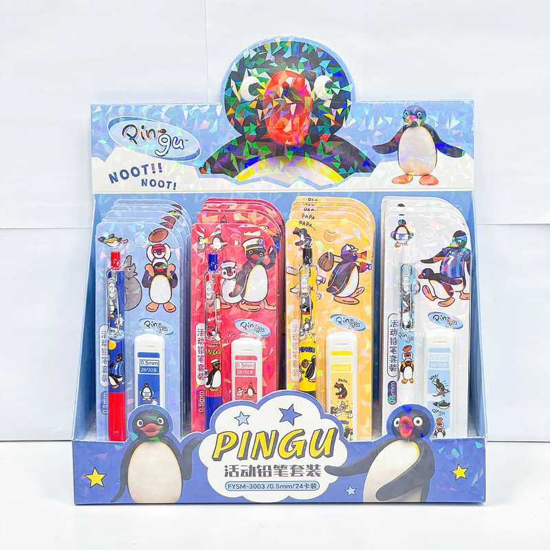 4/24 adet Kawaii Pingu Mekanik - Mechanical Pencil Lead incelemesi ve fiyatı