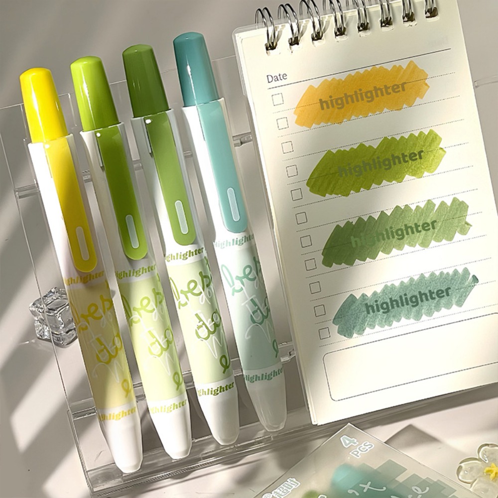 4 adet Yeni Gradyan Renkli Fos - Highlighter Set Pastel incelemesi ve fiyatı