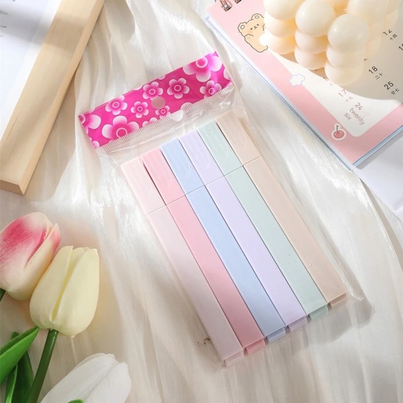 6 adet/takım Pastel Renk Fosfo - Highlighter Set Pastel incelemesi ve fiyatı