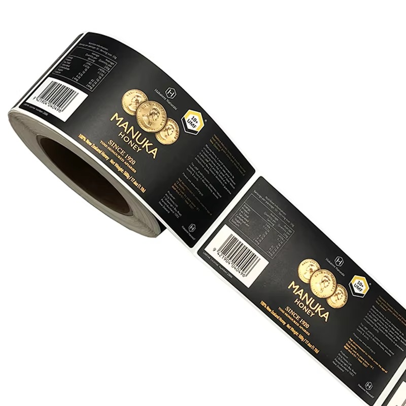 Özel Lüks Altın Varaklı Vinil  - Sticker Label Roll incelemesi ve fiyatı