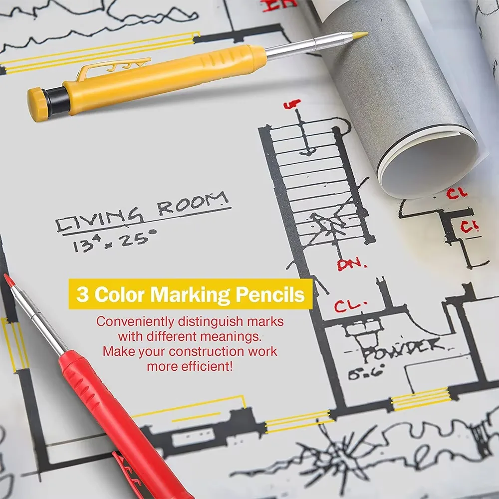 Katı Marangoz Kalem Seti Ağaç  - Mechanical Pencil Lead incelemesi ve fiyatı