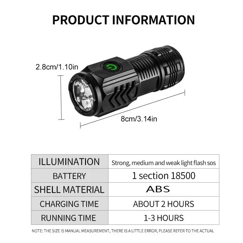Kalem Klipsli Mini 3LED El Fen - Stationery Supply incelemesi ve fiyatı