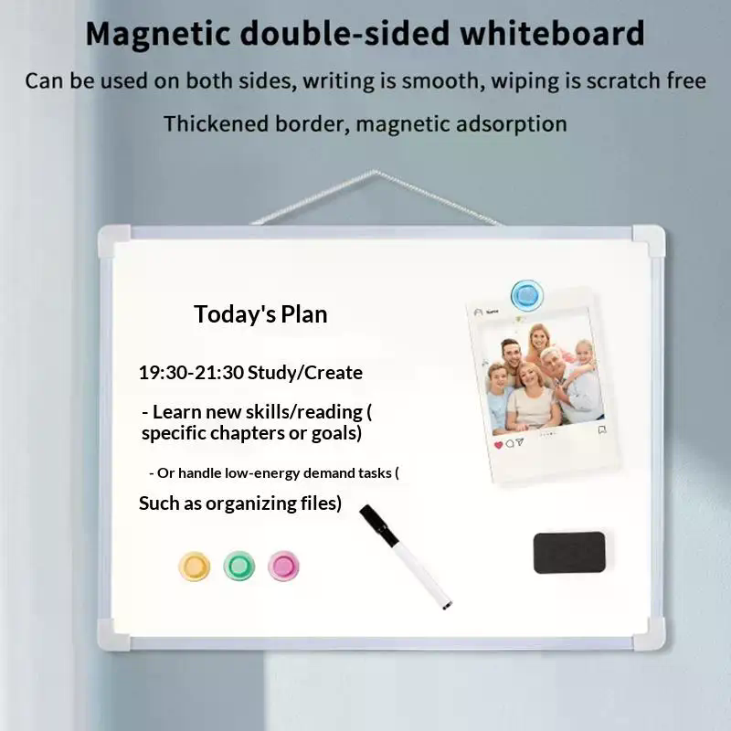 1 Set 40x30 cm Duvara Monte Be - Whiteboard Marker Set incelemesi ve fiyatı