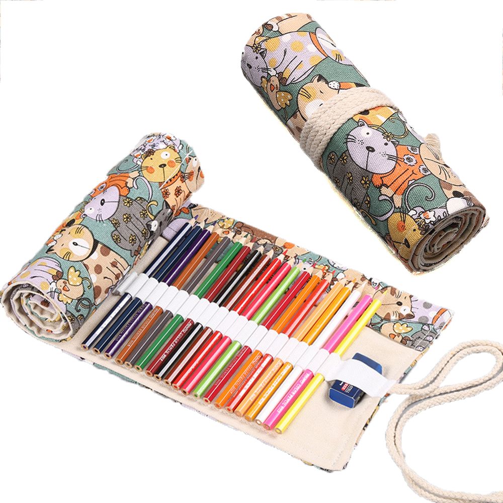Yaratıcı Erkek Kız Sevimli Ked - Pen Pouch Roll incelemesi ve fiyatı