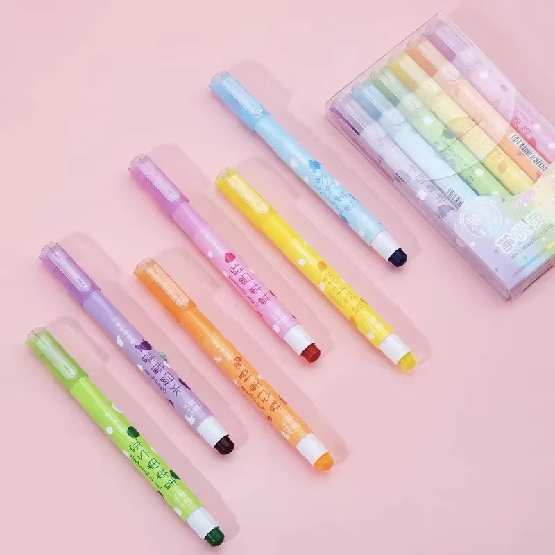 6 Renk/set Pastel Jel Fosforlu - Highlighter Set Pastel incelemesi ve fiyatı